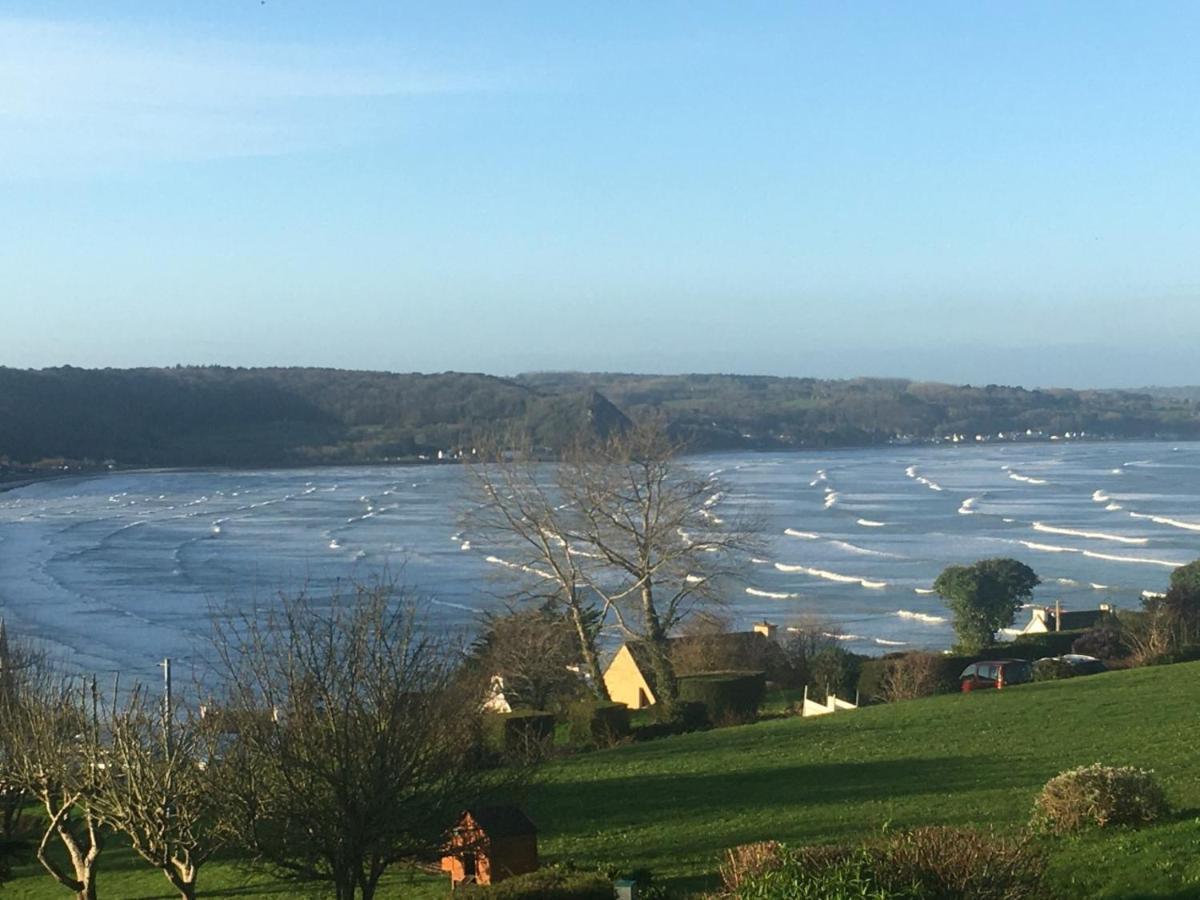 Belle Vue Sur Mer Saint-Michel-en-Grève Exteriör bild