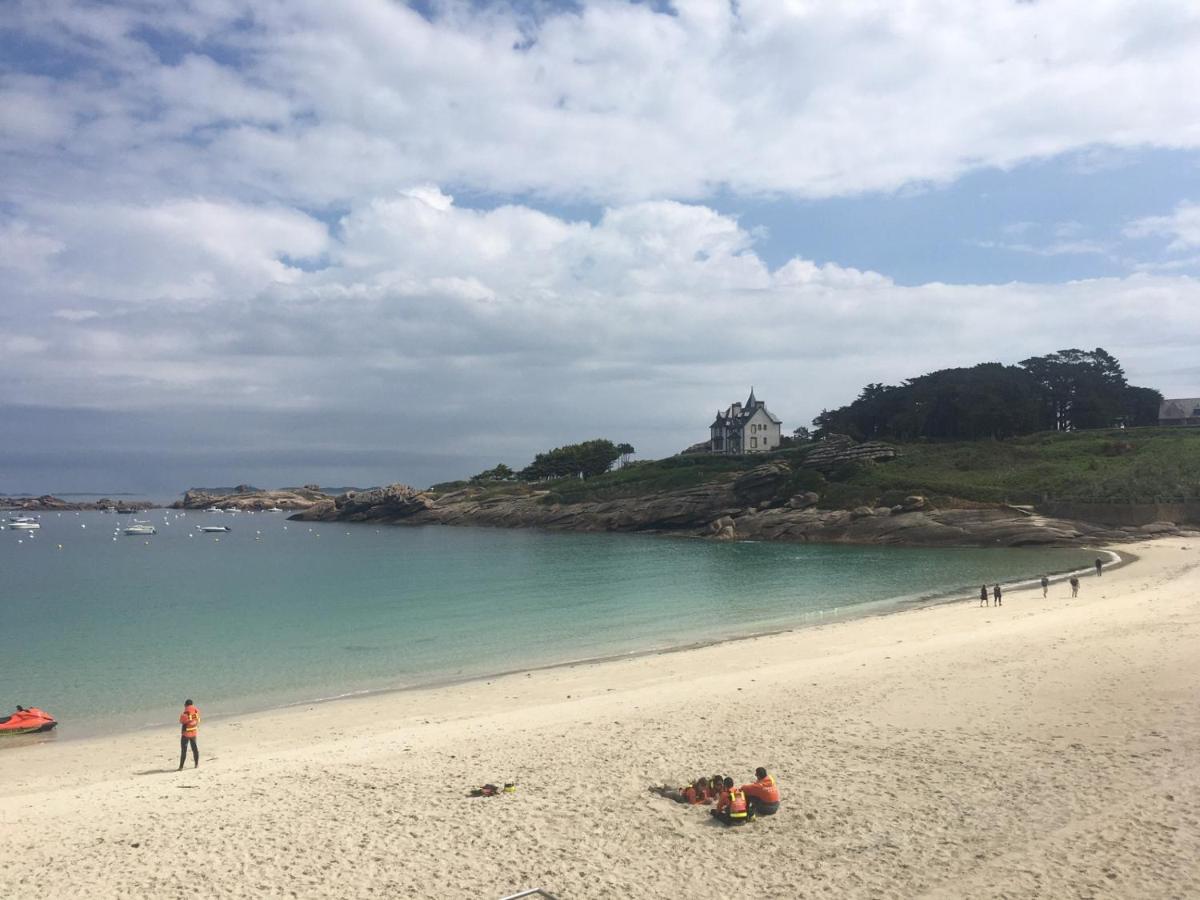 Belle Vue Sur Mer Saint-Michel-en-Grève Exteriör bild